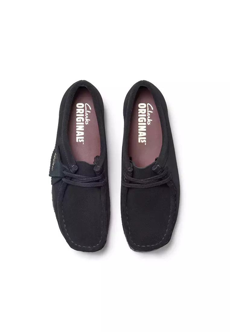 Buy Clarks Womens Wallabee Shoes - Black Sde 2026 Online | ZALORA