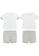 RAISING LITTLE grey and white Jimeni Outfit Set 13E48KADDA39B2GS_2