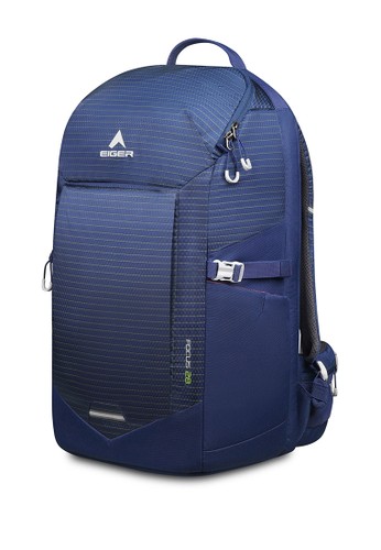 Jual Eiger Focus Camera Backpack 28l Blue Original Zalora Indonesia