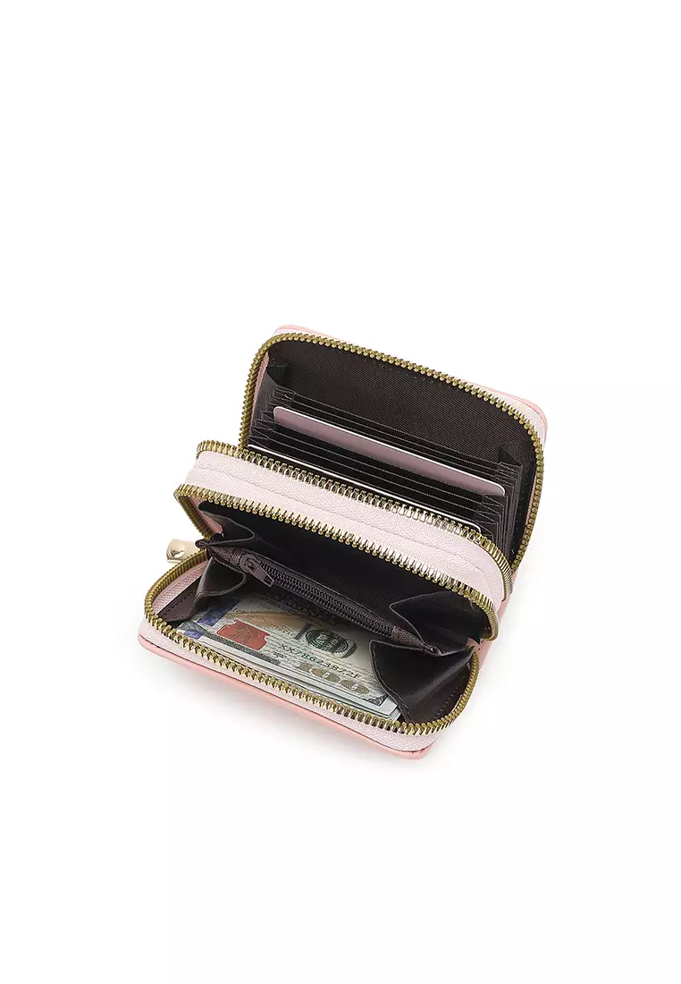 Women's Short Wallet / Purse - Pink