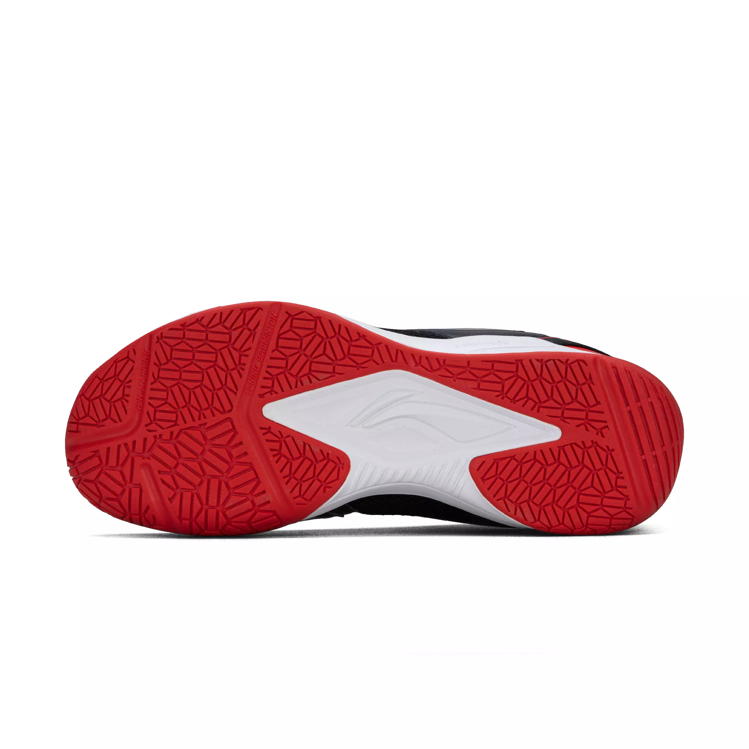 Li-Ning Badminton Shoes Aero Speed AYTU029-1 Blk/Red/Gold Free Grip