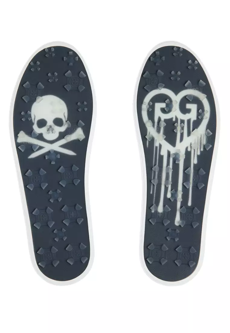 Women's Kilte Durf Saddle Stripe Leather Golf Shoes