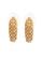 estele gold Estele Gold Plated Streamlined Stud Earring with Crystal for Women 6FDE8AC8308E7BGS_1