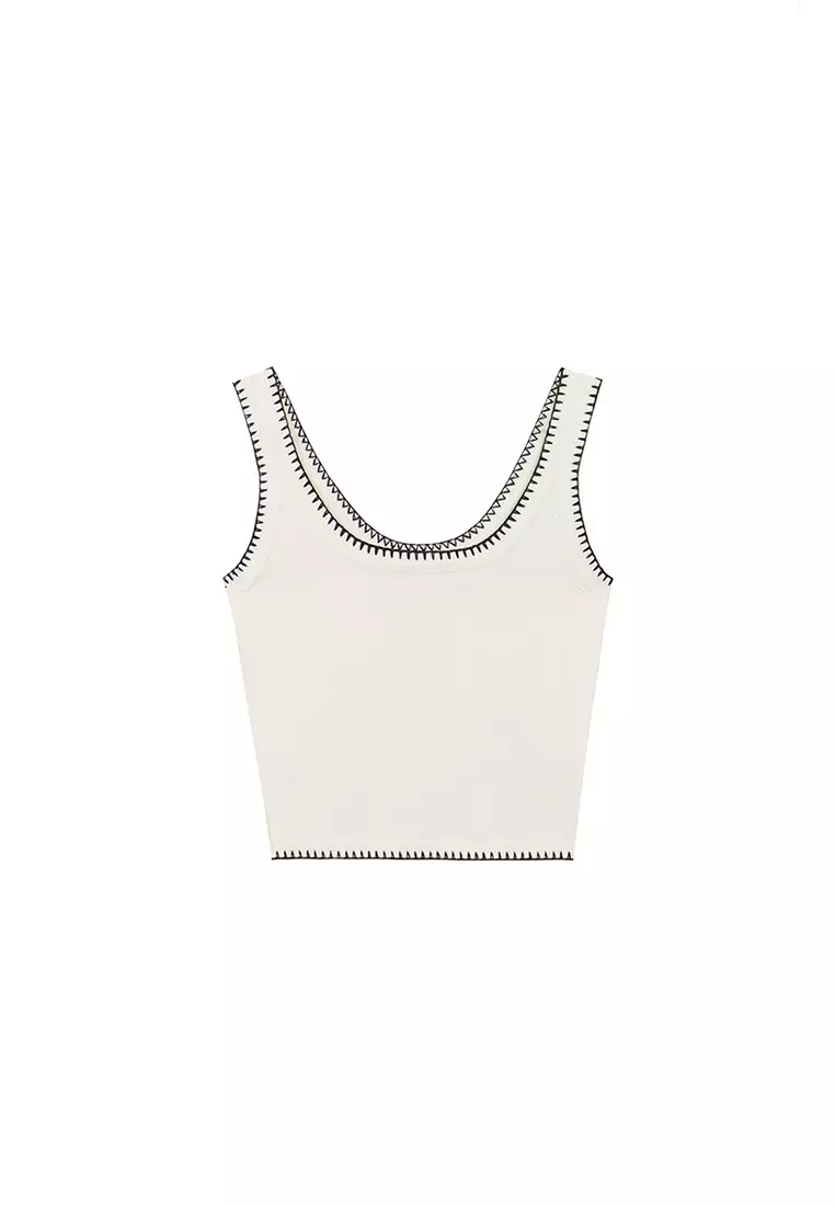Tank Top with Trim