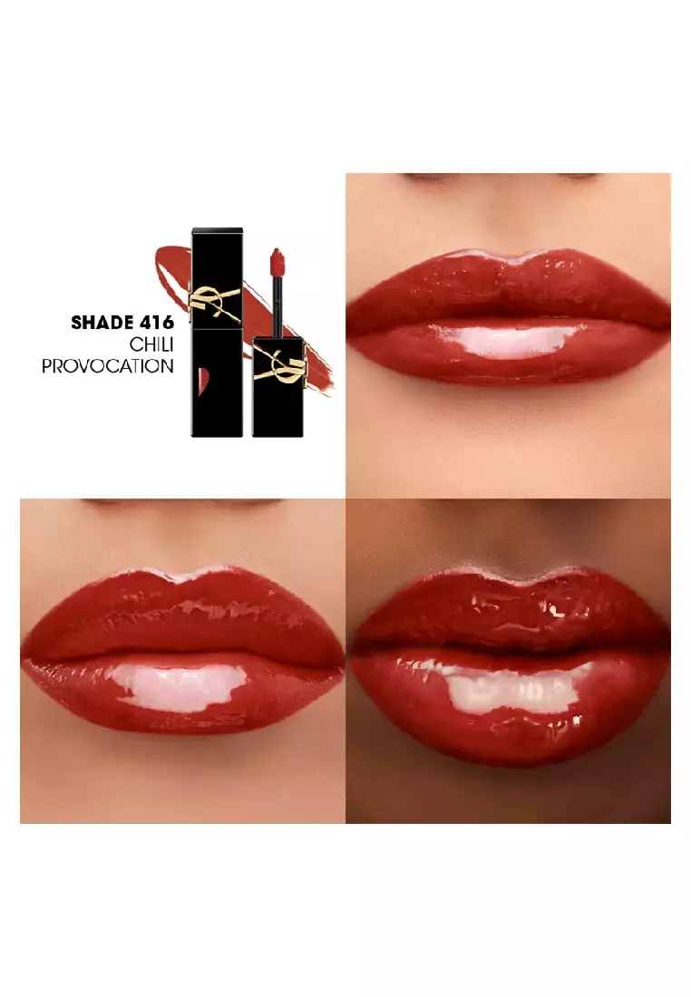 THE INKS VINYL CREAM HIGH SHINE LIQUID LIP STAIN #416 CHILI PROVOCATION 