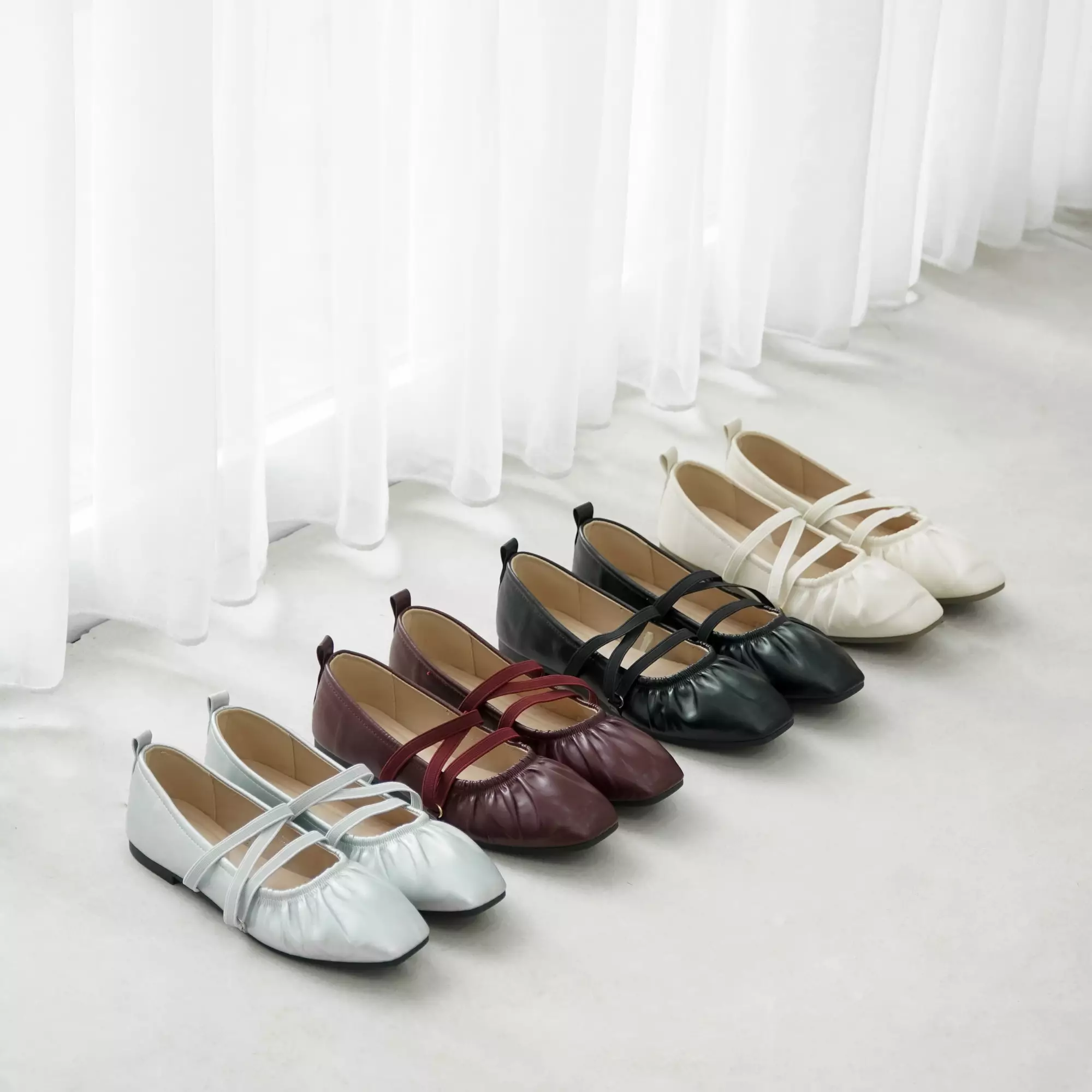 Blow Ally Ballet Mary Jane Flats Shoes MINNIK 0003