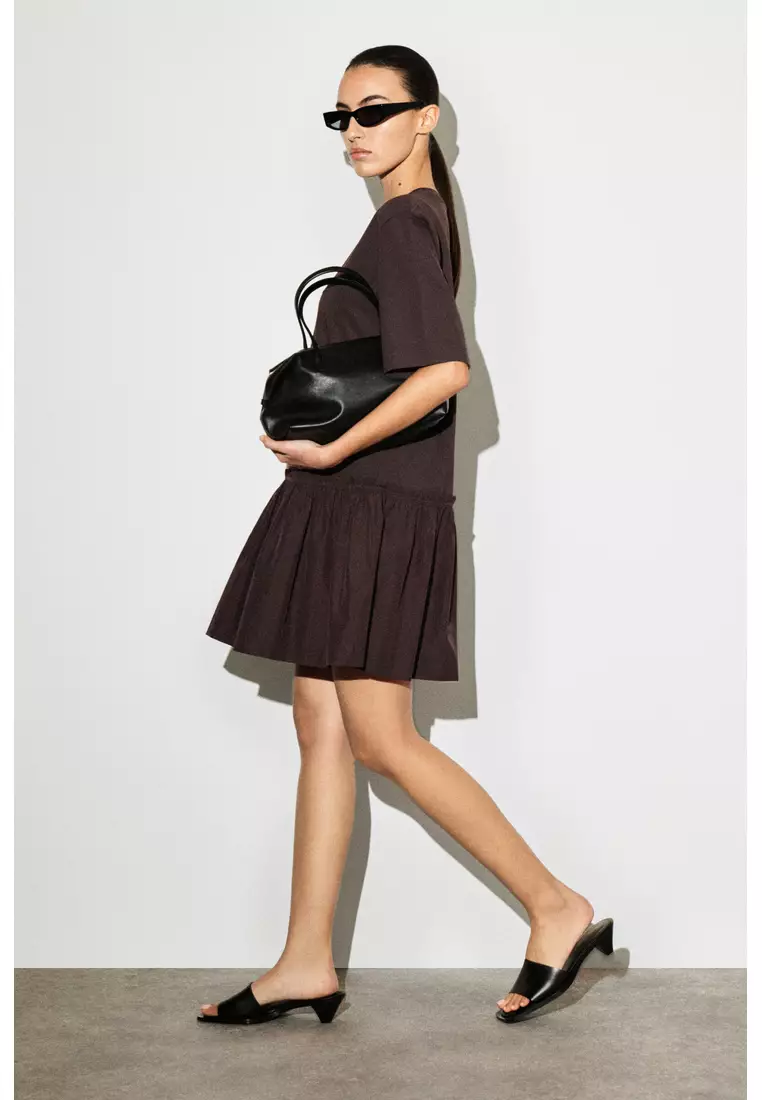 Buy COS PANELLED DROPPED-WAIST MINI DRESS 2026 Online