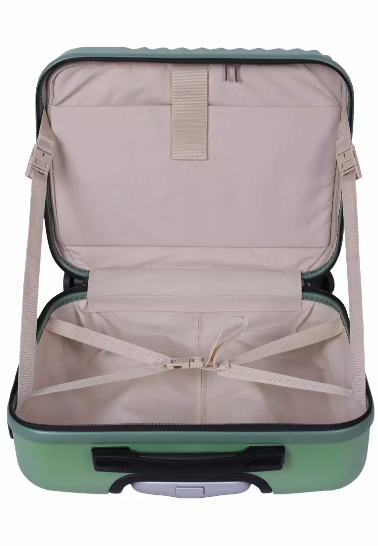 President Cabin Bag Trolley C015 - 18 inch Lime Green