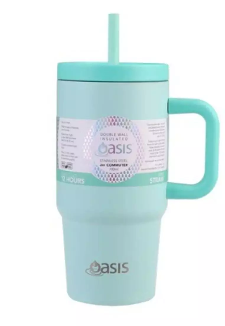 Oasis Stainless Steel Insulated Mini Commuter Travel Tumbler 700ML - Mint