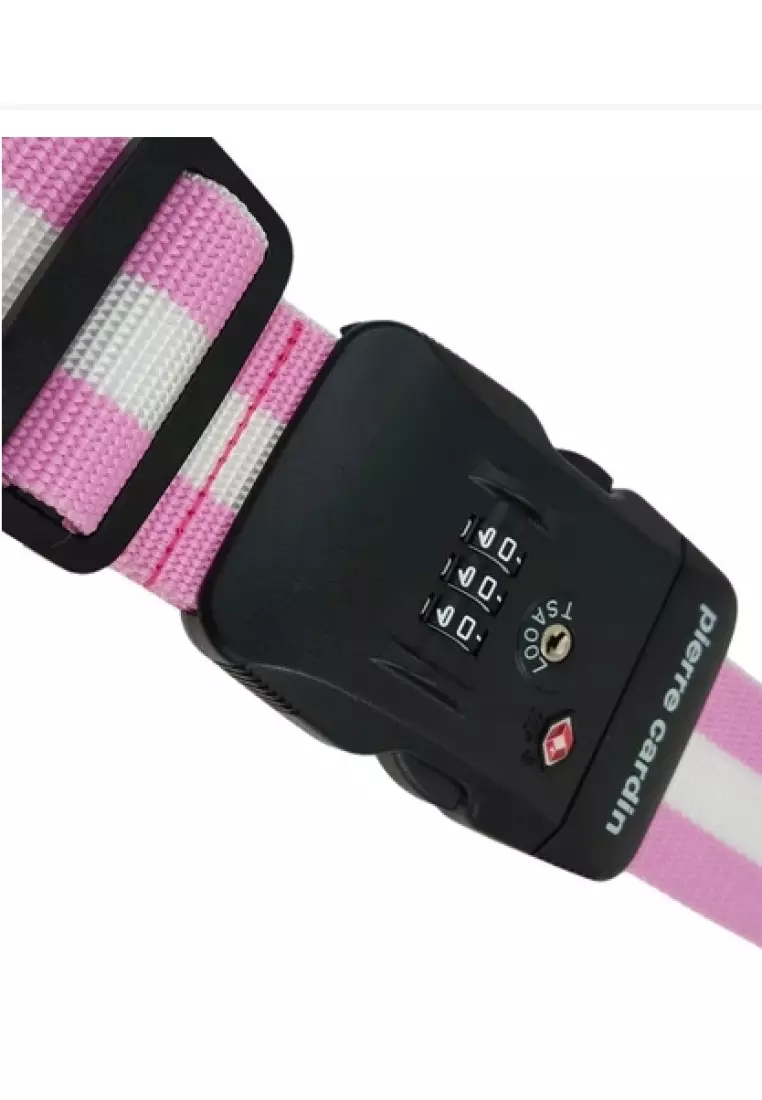 Pierre Cardin Tali Koper Strap Travel to Secure Luggage Tali Pengaman Sabuk Koper TSA 0102900237MIX