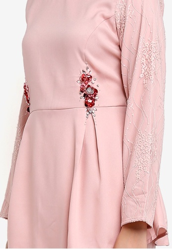 Buy Kurung Modern from peace collections in Pink only 169