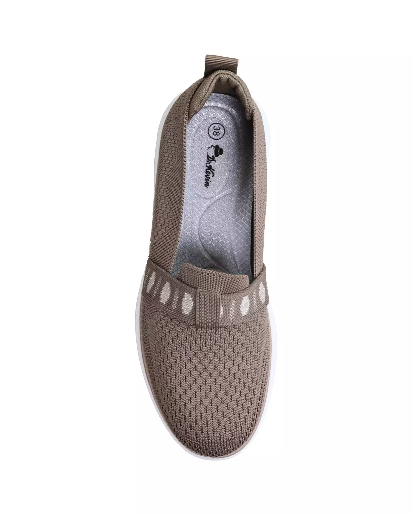 Dr. Kevin Sepatu Olahraga Sport Wanita Sneakers Rajut Slip On 559-016
