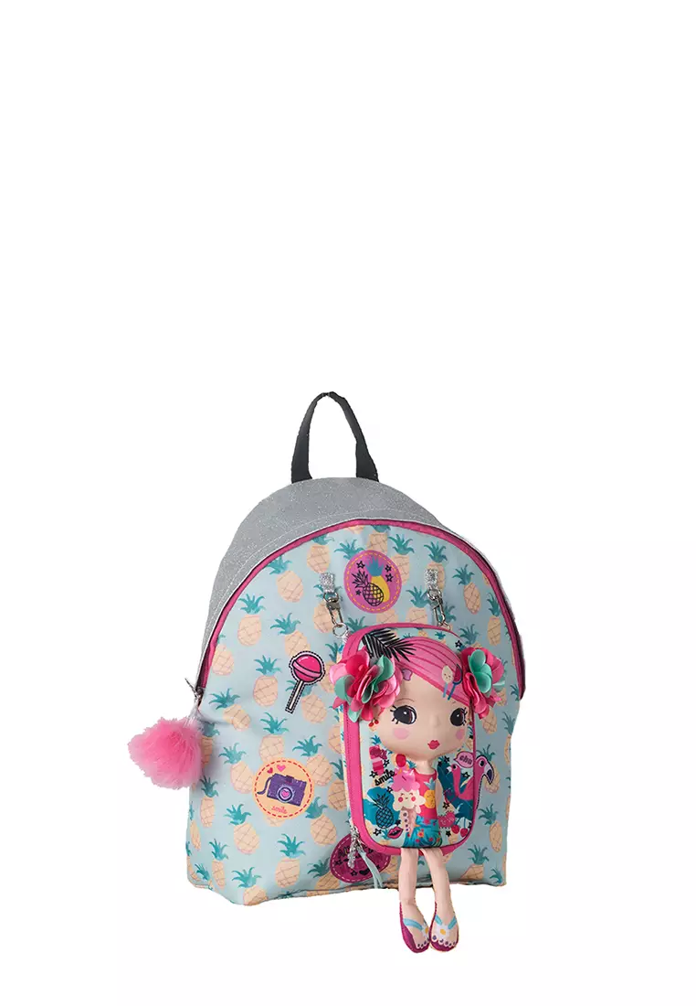 Tiny Treasure Backpack Combo - Flamingo Girl - Tas Anak