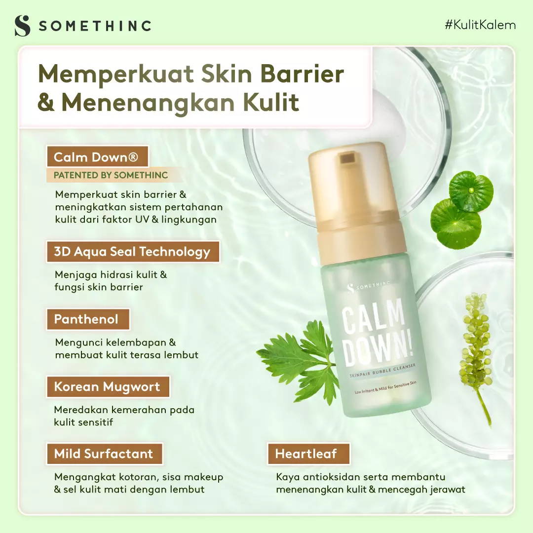 SOMETHINC Calm Down! Skinpair Bubble Cleanser