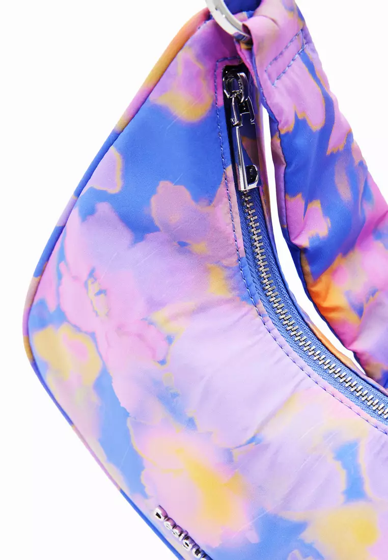 Desigual Woman S floral shoulder bag .