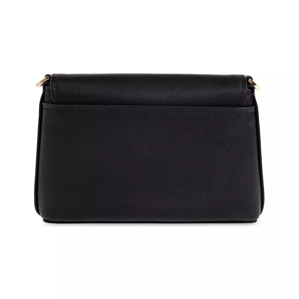 Nessa Small Leather Crossbody Bag Black