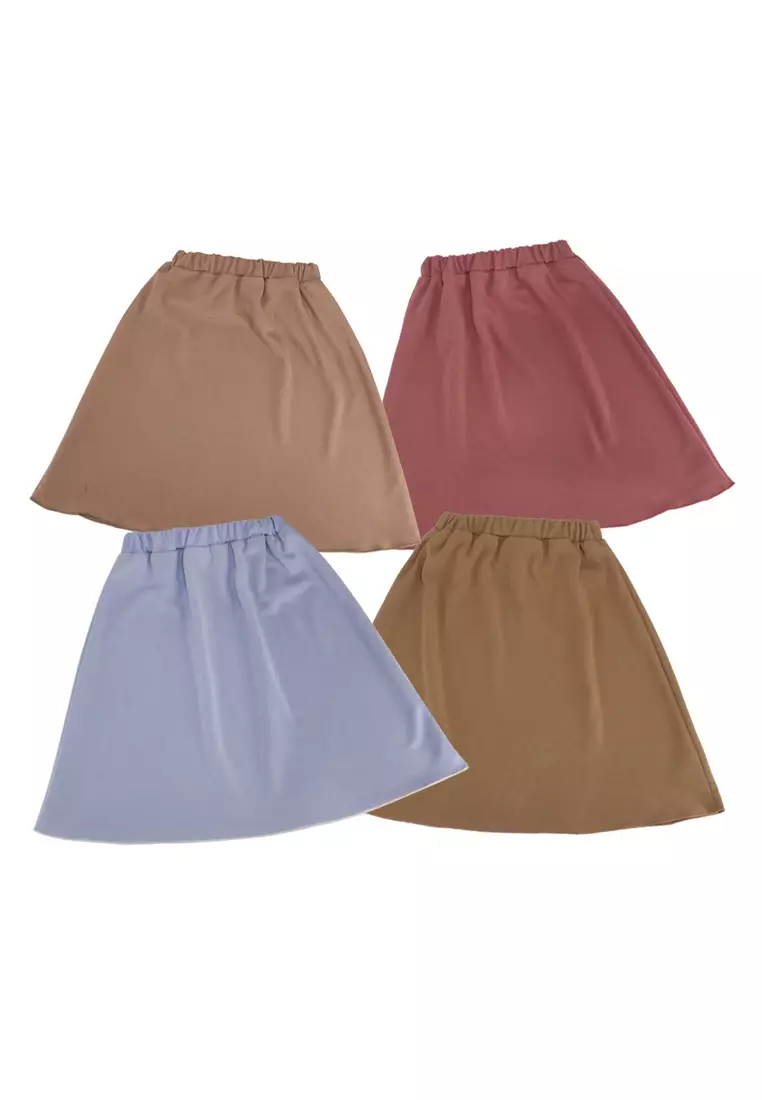 Two Mix Rok Anak Perempuan - Bawahan Anak - Skirt Anak Cewek Usia 1-8 Tahun 4244