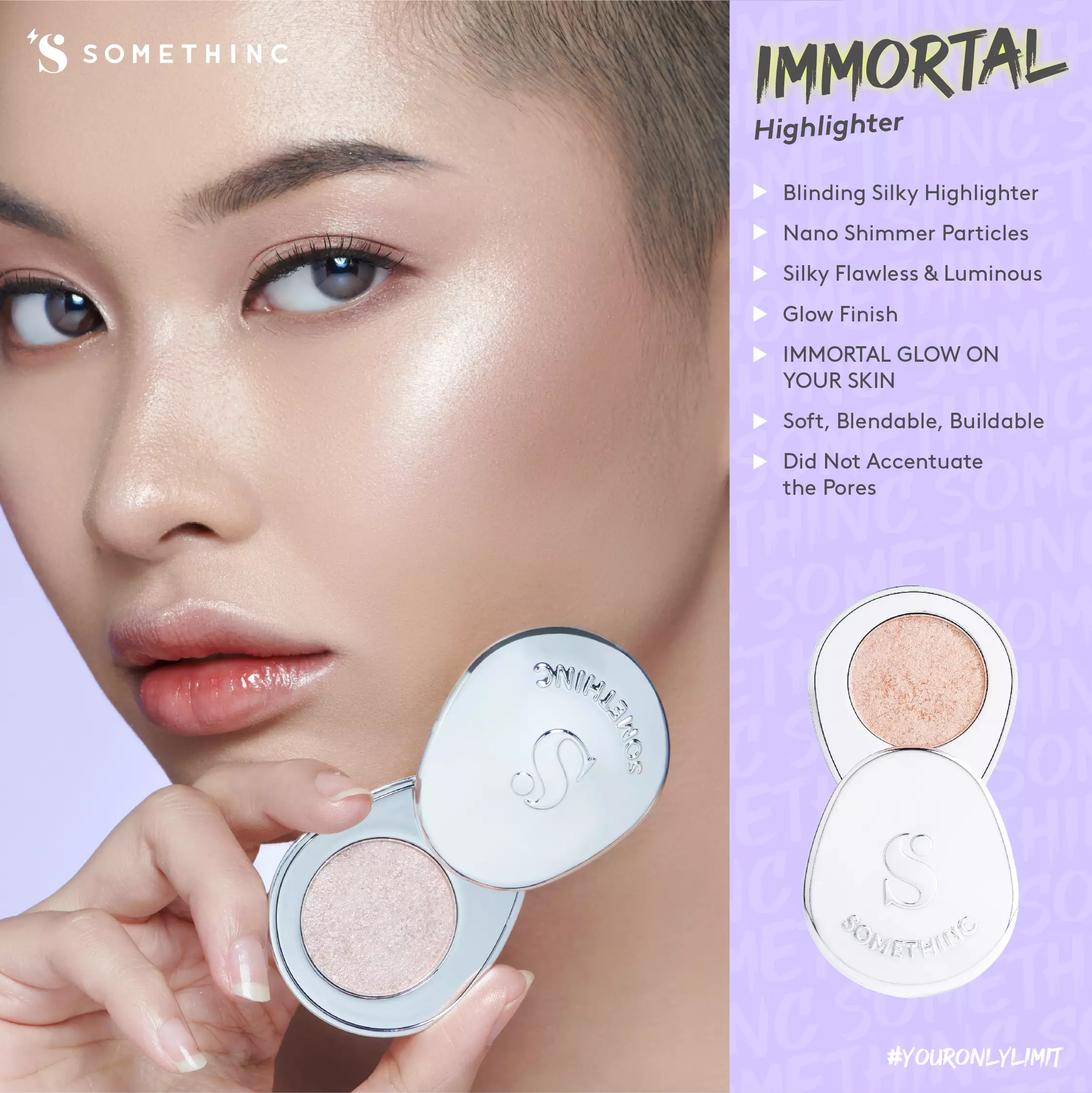 SOMETHINC IMMORTAL Highlighter - Powder Highlighter - Mignon