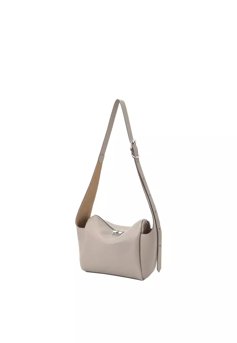 Petrichor Pockets Shoulder Bag Small - Grey