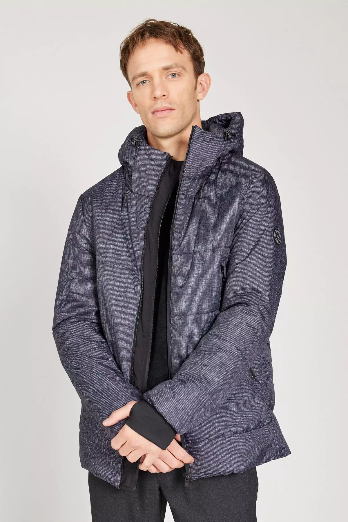 Hooded Puffy Jacket