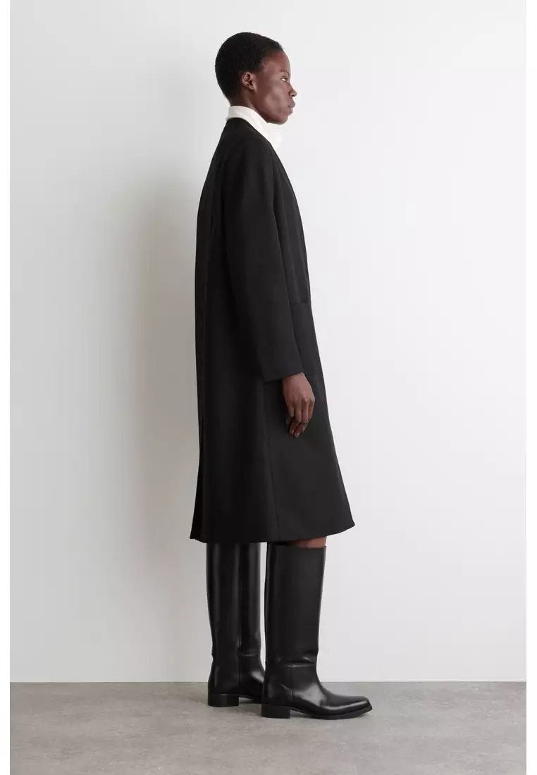 LEATHER KNEE-HIGH BOOTS