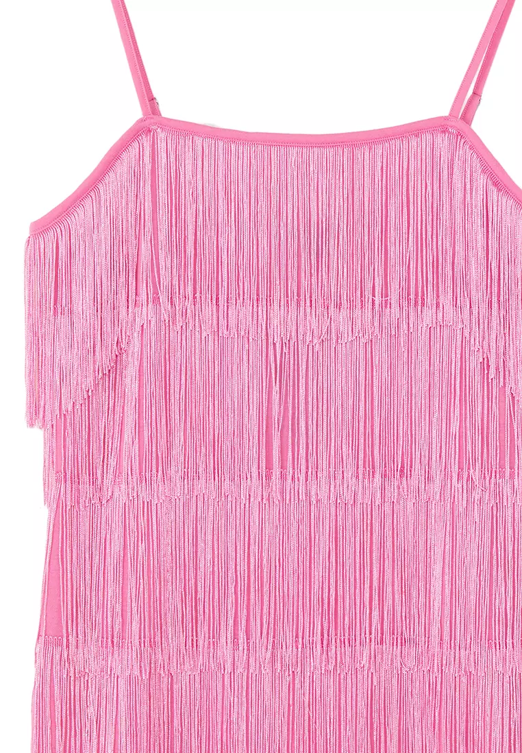 Buy Monki Fringes Tight Mini Dress 2023 Online | ZALORA Philippines