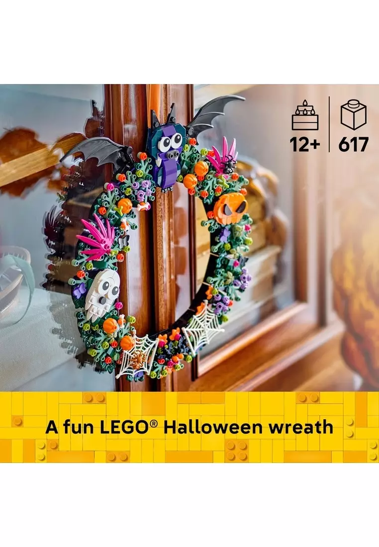 LEL Seasons and Occasions 40825 Halloween Wreath, Age 12+, Building Blocks, 2025 (617pcs)