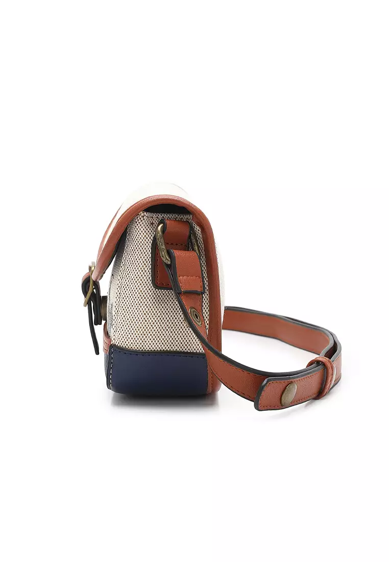 Women's Logo Sling Bag / Crossbody Bag (斜孭袋) - 藍色