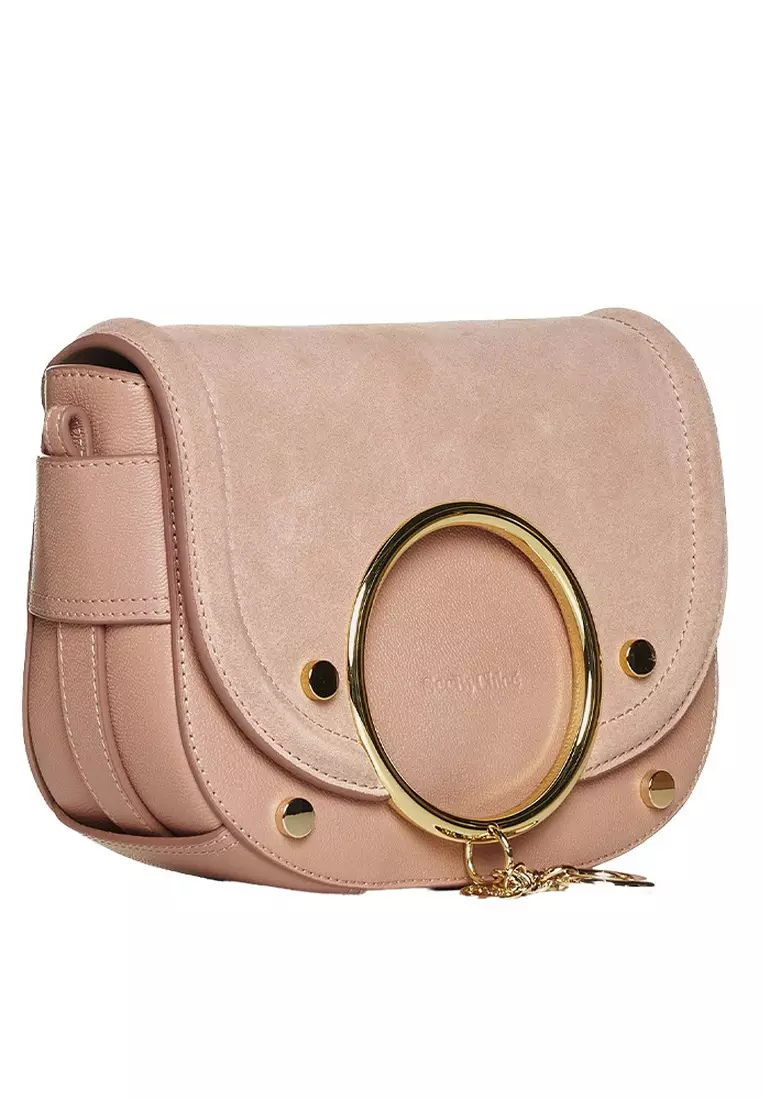 Mara Crossbody Bag in Coffee Pink