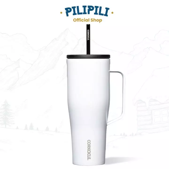 Corkcicle Cold Cup XL 30 oz / 887 ml White