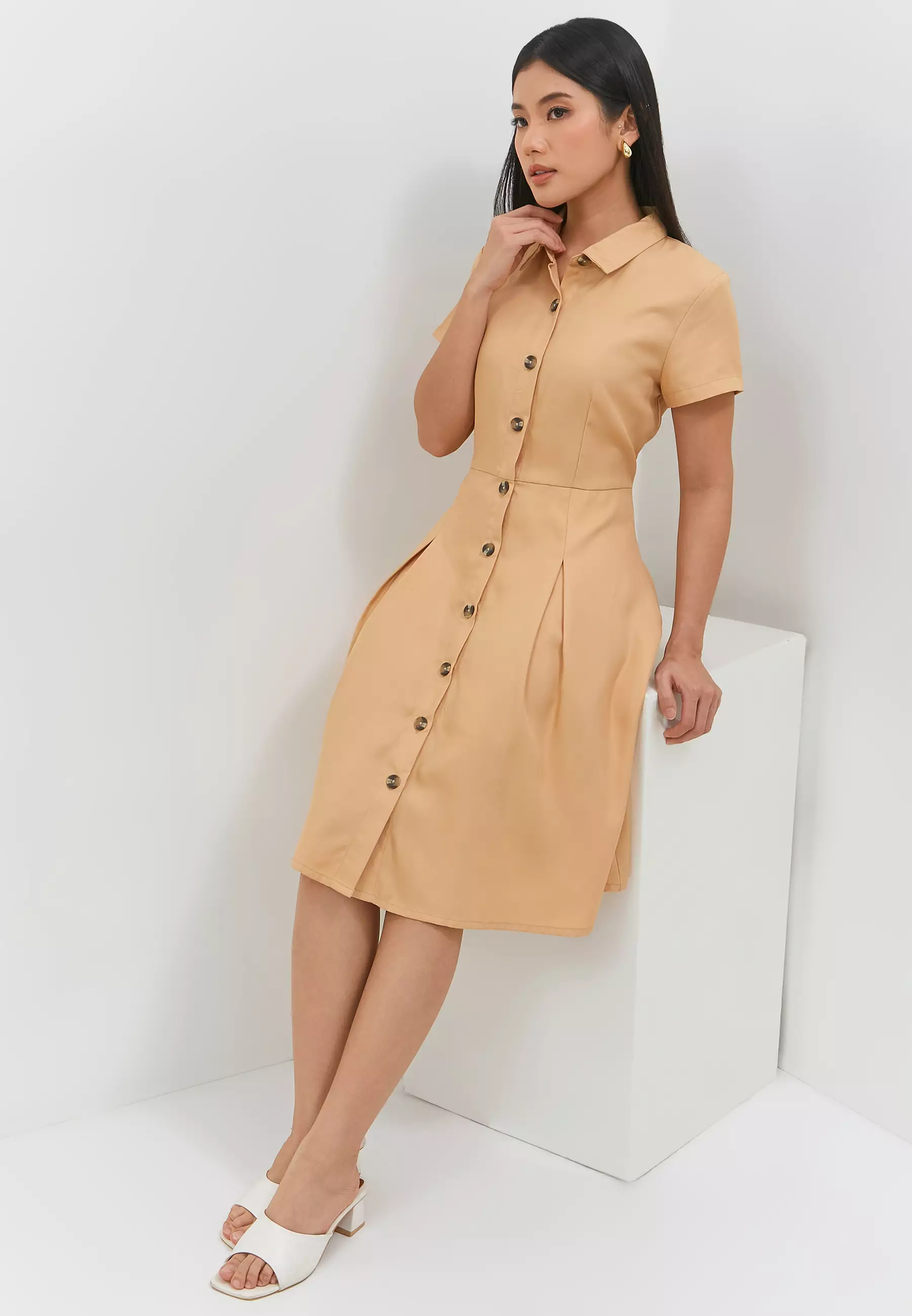 Agatha Cream Dress (G.43123)