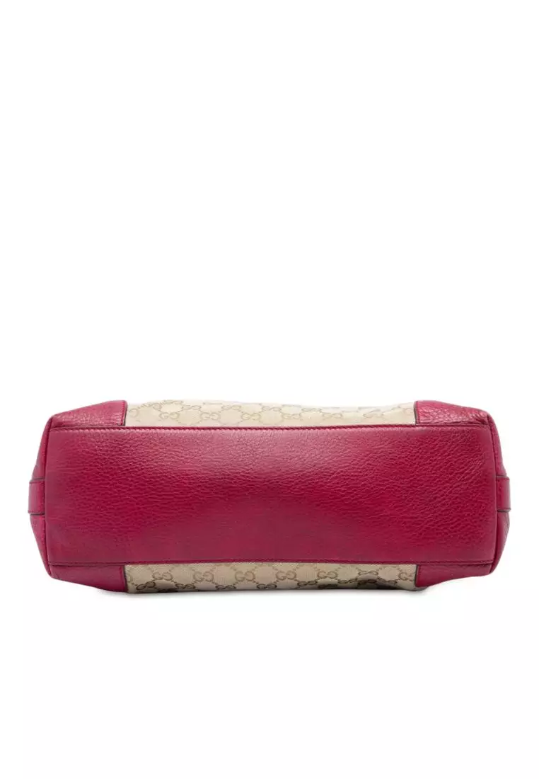 Pre-Loved Gucci Small Gg Canvas Miss Gg Hobo