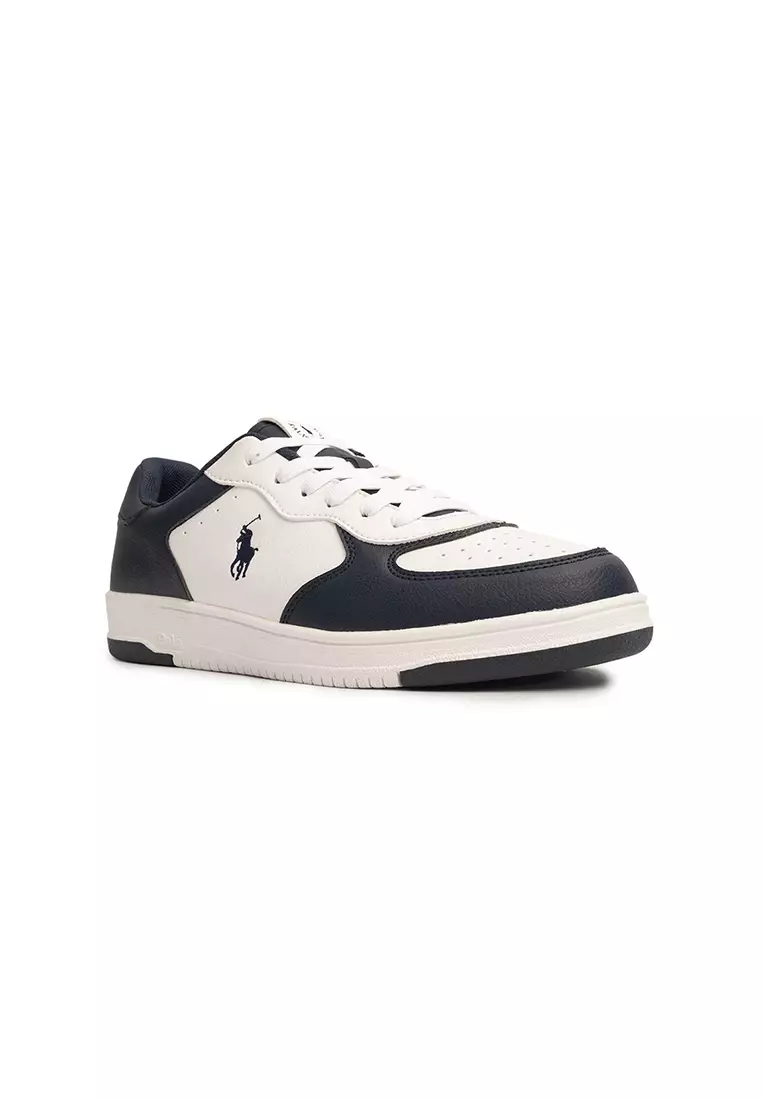 Buy Polo Ralph Lauren Masters Court Sneaker-White/Navy (124710