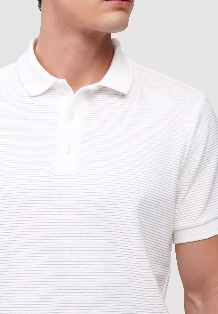 O.O.O. Textured Polo Shirt