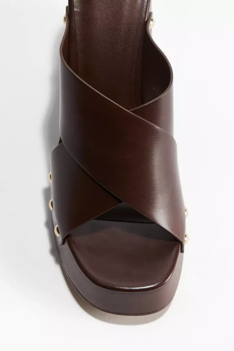 Wedge-heeled sandals
