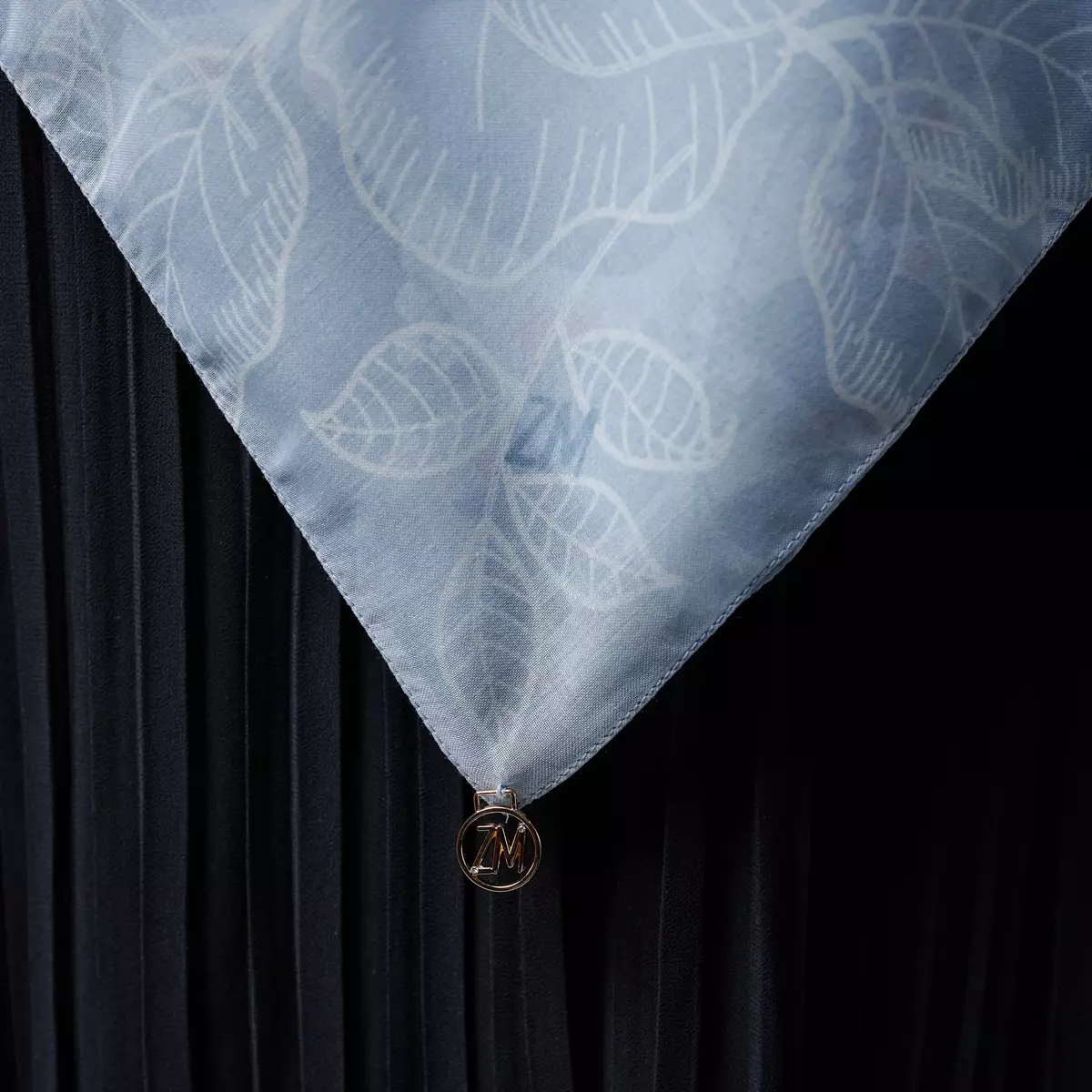 ZM Zaskia Mecca - New Jola Grey Tasdia Voal Scarf Kerudung Segi Empat Wangi Water Splash Ultra Sonic