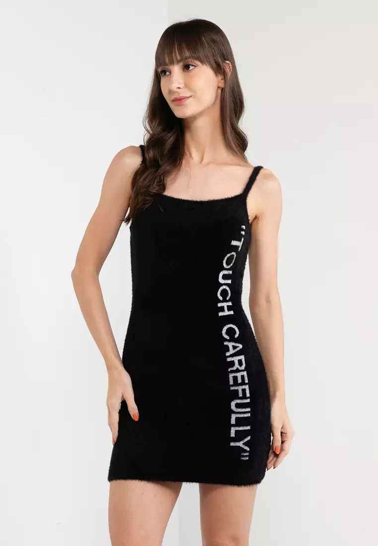 off white black dress Buy Off-white Touch Carefully Slogan Mini Online Great for any cup Glitter Print Funeral Dress in Black Size:8yrs