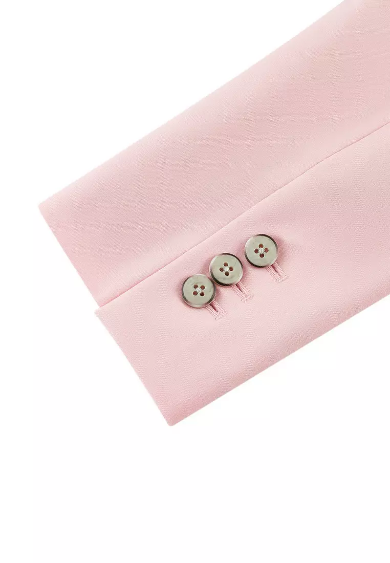 長袖修身西裝外套