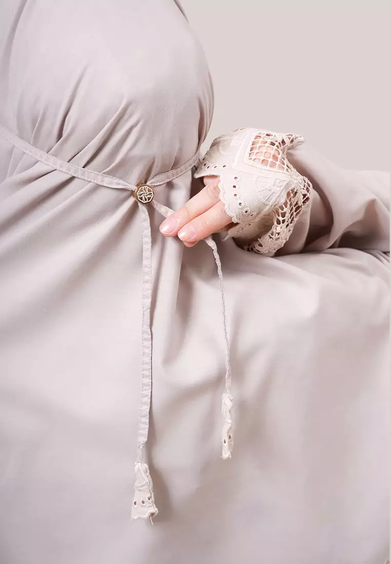 Siti Khadijah Telekung Signature Refa in Beige