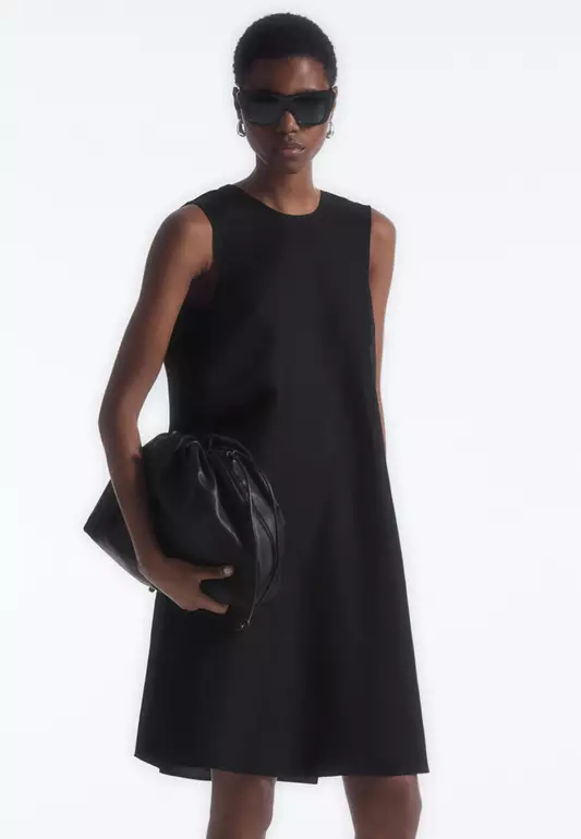 Twist-Detail Mini Dress