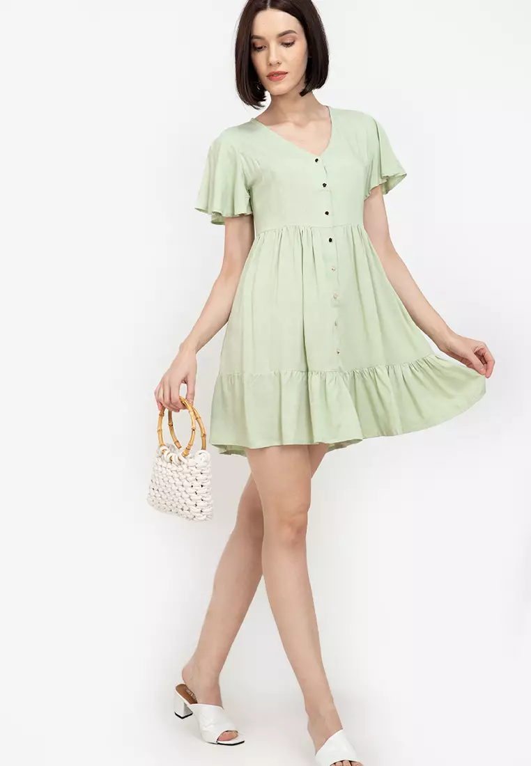 Buy OLIVIA Benika Baby Doll Dress 2023 Online | ZALORA Philippines