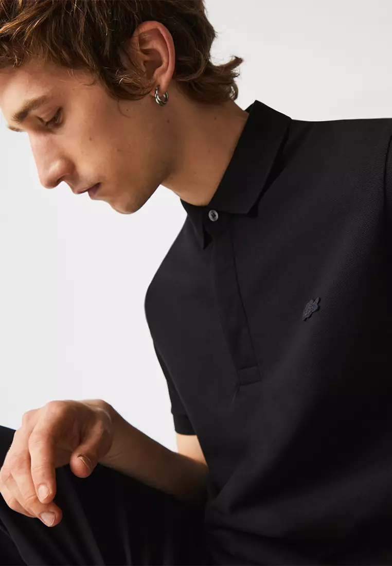 Men's Paris Regular Fit Stretch Cotton Piqué Polo