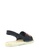 London Rag black Women Espadrille Flat Slingback Sandals 357ADSH94DCE37GS_3