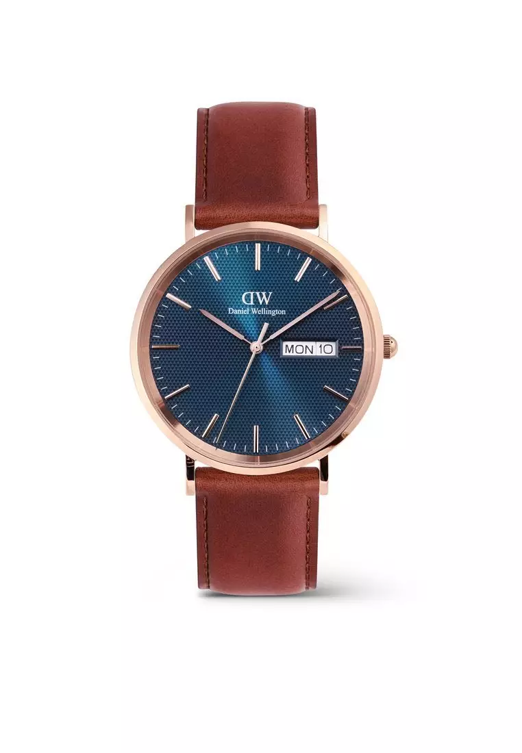 Buy Daniel Wellington Classic Day Display St Mawes Rose Gold