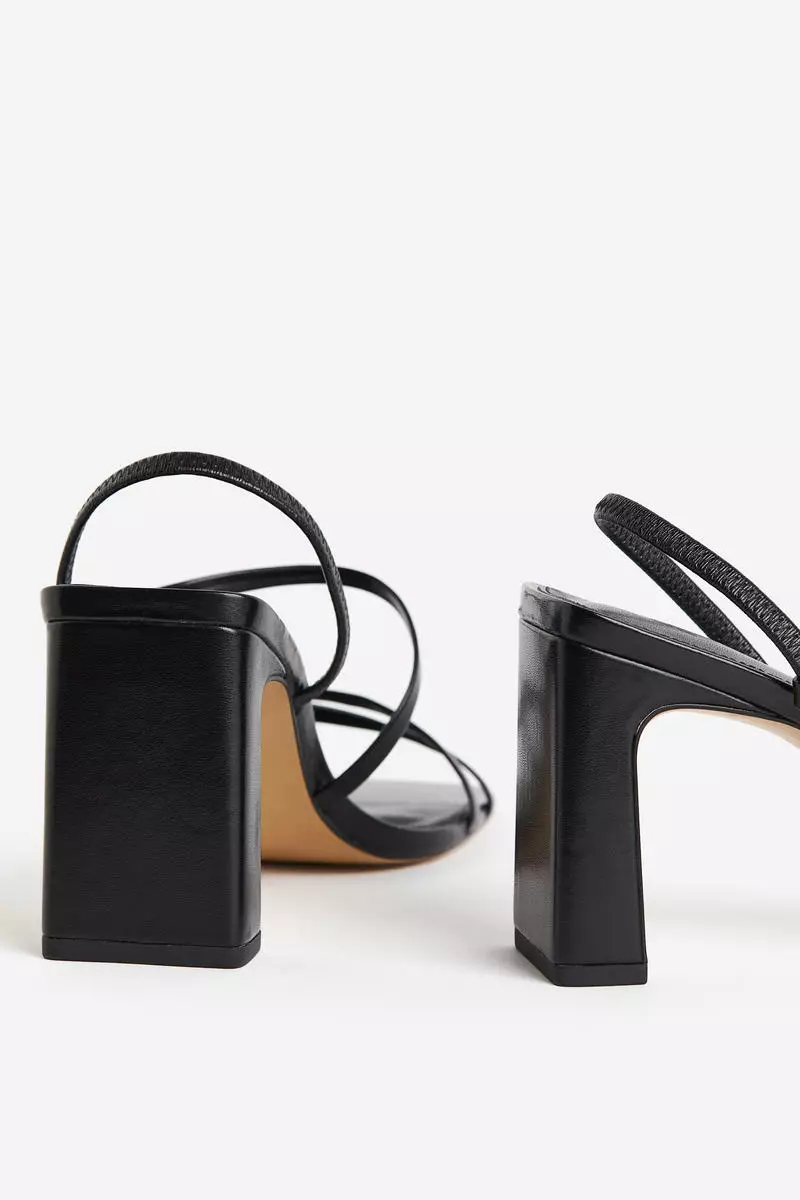 Block-heeled sandals