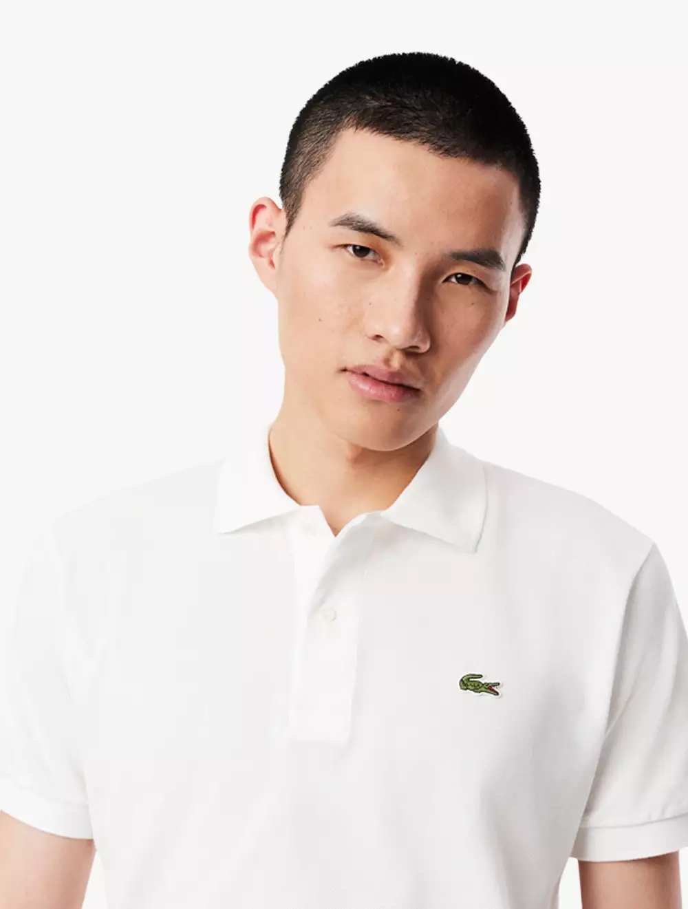 Original L.12.12 petit piqué cotton Polo Shirt - White - White