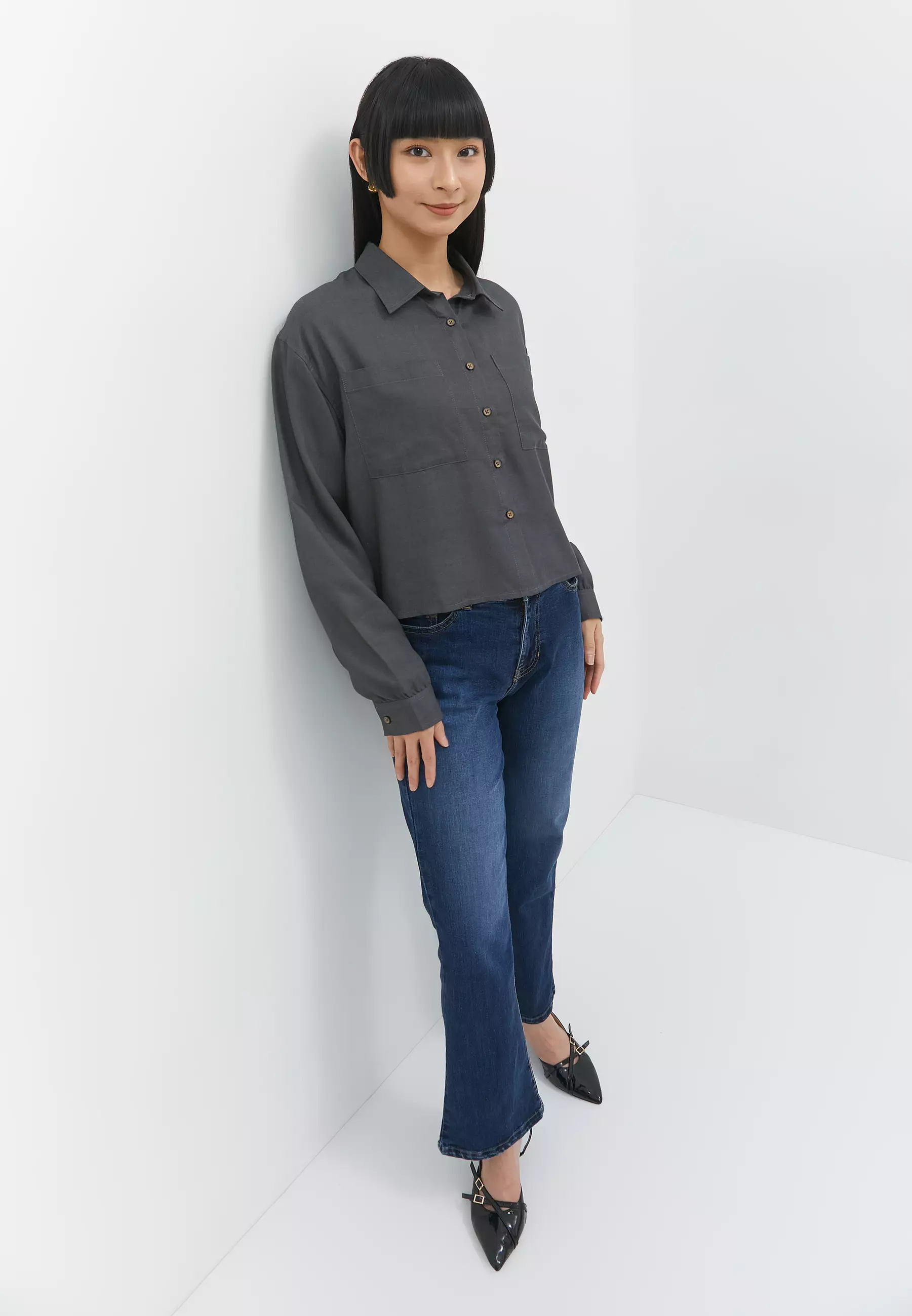 Marlena Grey Shirt (G.11668)