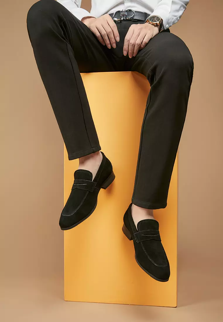 Cow Suede Penny Loafers KB23668