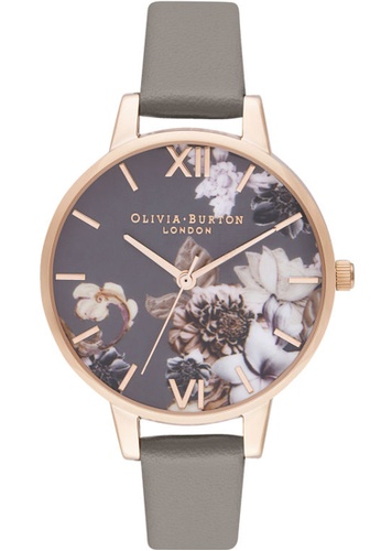 Buy Olivia Burton Olivia Burton Marble Florals London Grey Women S Watch Ob16cs20 Online On Zalora Singapore