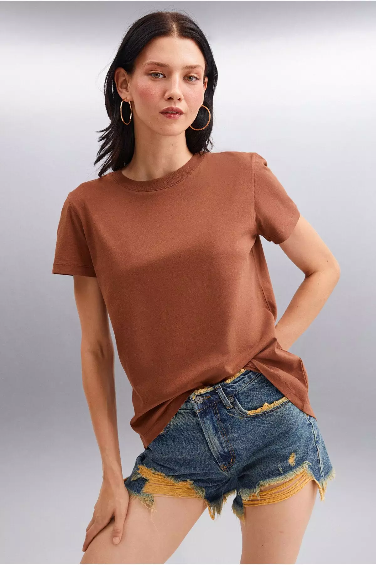 Samantha Long Back T-Shirt